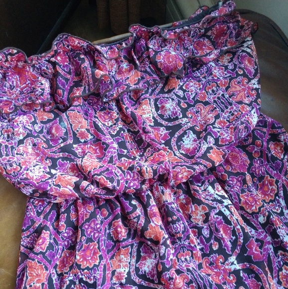 🌺 Delia's Hi-Lo Strapless Flowy summer dress - Picture 2 of 4